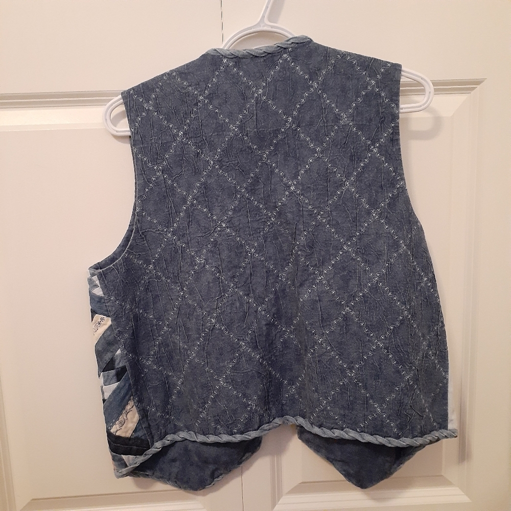 Unique Jeans Vest - Picture 2 of 5